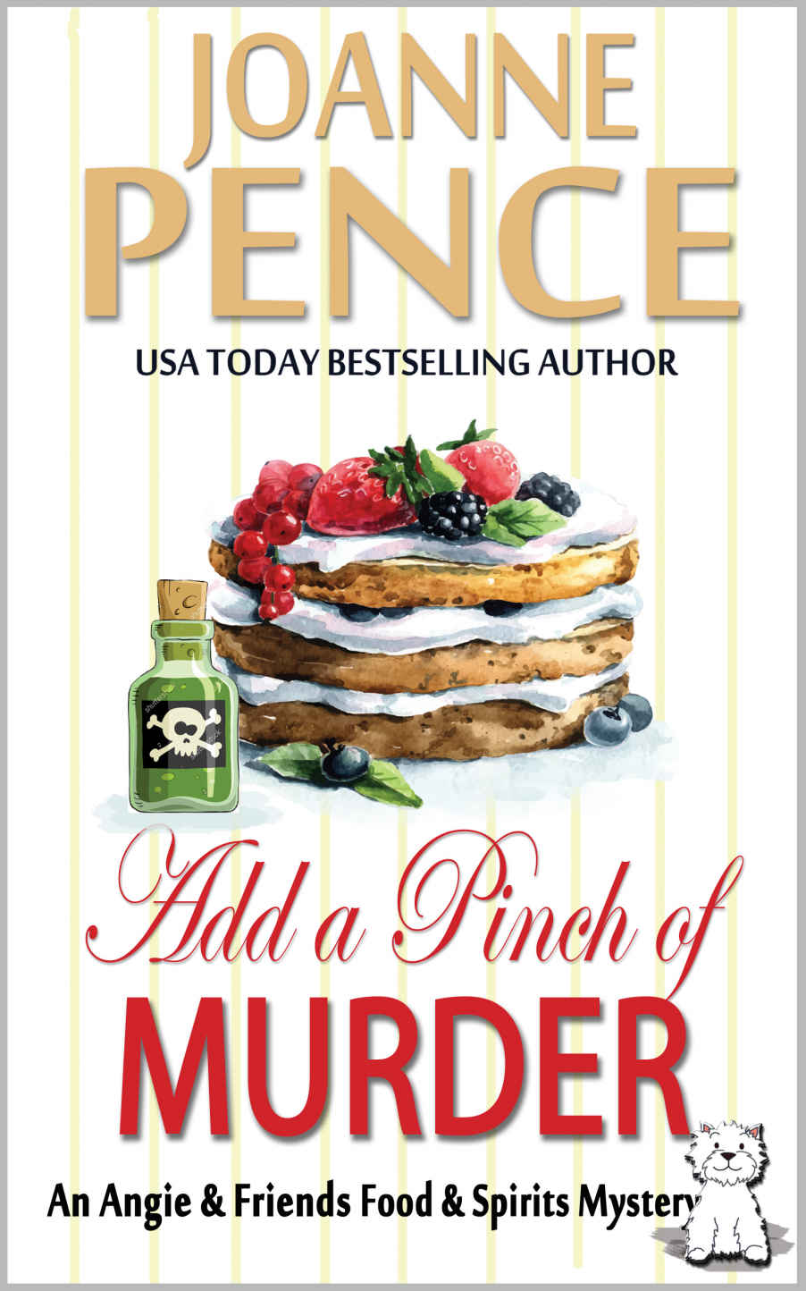 Add a Pinch of Murder [Large Print]: An Angie & Friends Food & Spirits Mystery